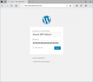 WordPress Login