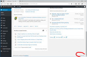 WordPress Version